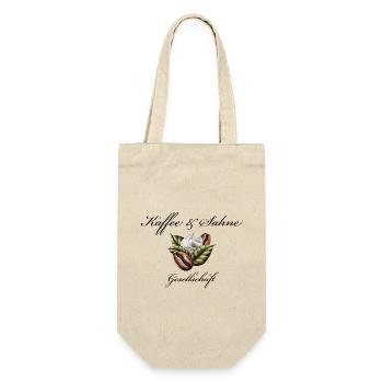 Café et crème - Sac à bouteille - nature - Devant