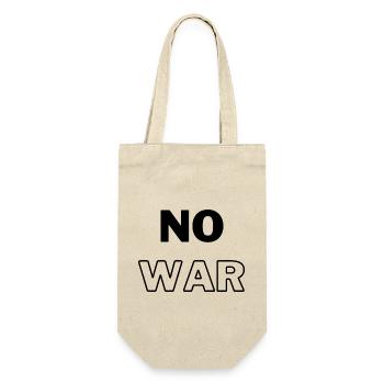 No WAR - Gift Bag for Bottles - nature - Front
