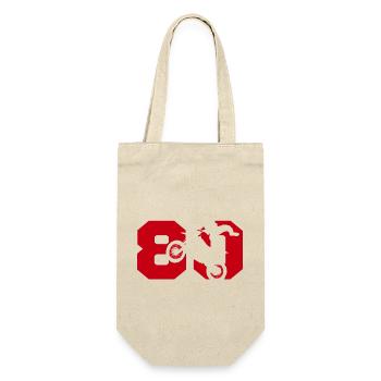 Moto 80 biker - Gift Bag for Bottles - nature - Front