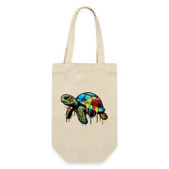 Turtle - Gift Bag for Bottles - nature - Front