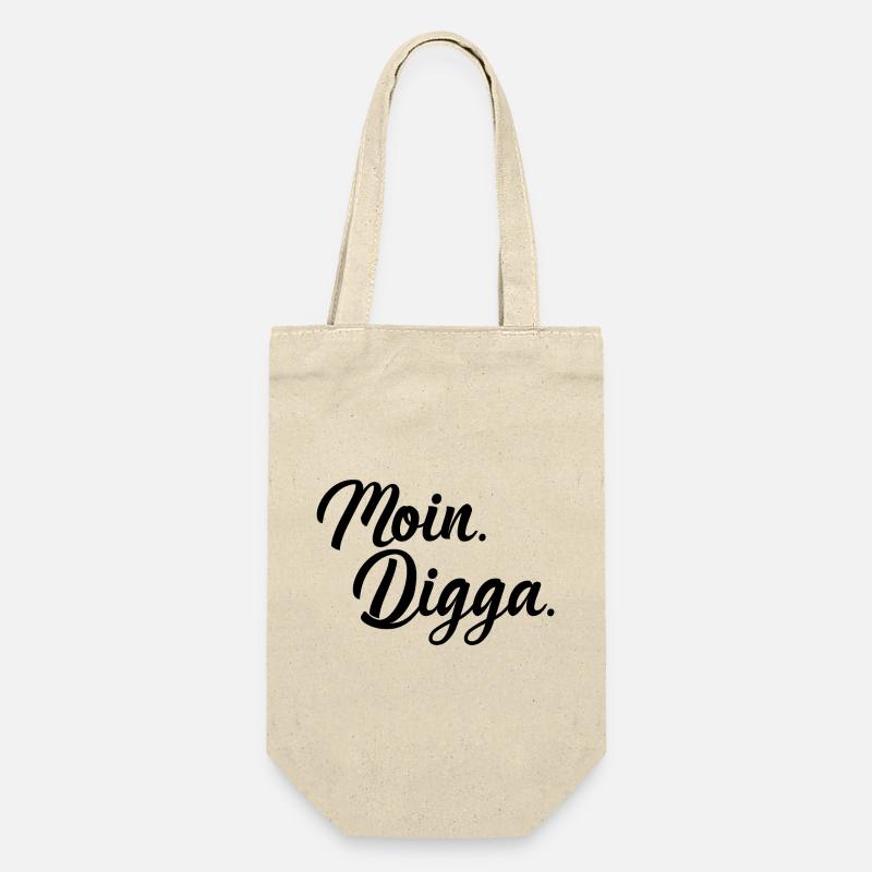 Moin Digga - Sac à bouteille - nature