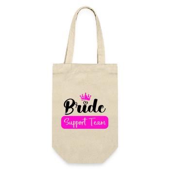 Équipe de soutien à la mariée - Sac à bouteille - nature - Devant