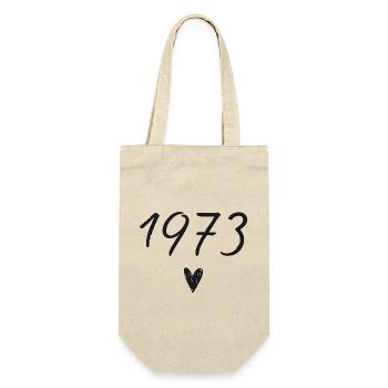 1973 coeur anniversaire - Sac à bouteille - nature - Devant