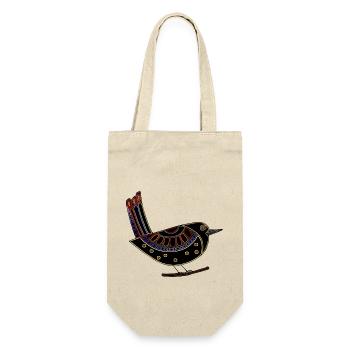 Colorful bird - Gift Bag for Bottles - nature - Front