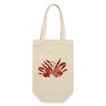 Abstract rowan berry - Gift Bag for Bottles - nature - Front