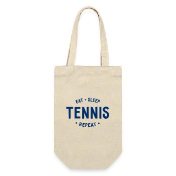 Manger dormir Tennis Répéter - Sac à bouteille - nature - Devant