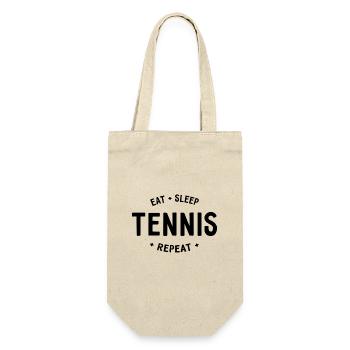 Manger dormir Tennis Répéter - Sac à bouteille - nature - Devant