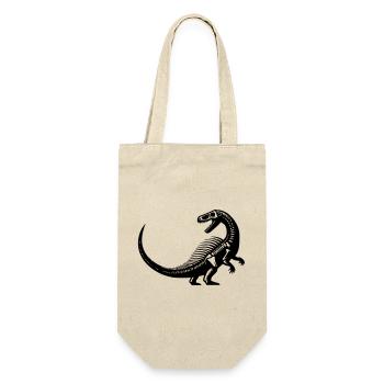 Fossile dinosaure - Sac à bouteille - nature - Devant