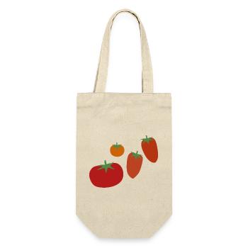 Tomaten - Geschenkbeutel für Flaschen - Natur - Vorne
