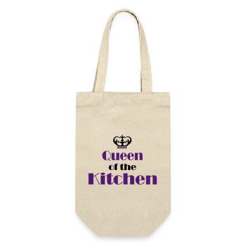 Tablier de cuisine femme - Sac à bouteille - nature - Devant
