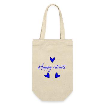 RETIREMENT. COLLEAGUE. RETIREMENT. RETIRED. RETIREMENT. - Gift Bag for Bottles - nature - Front