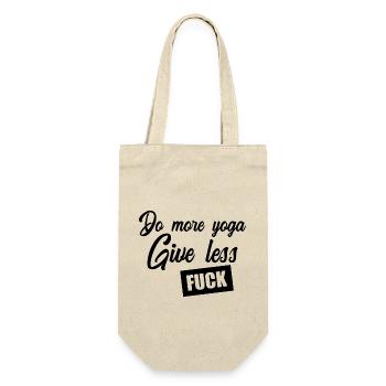Yoga Meditation Spa Namaste - Gift Bag for Bottles - nature - Front