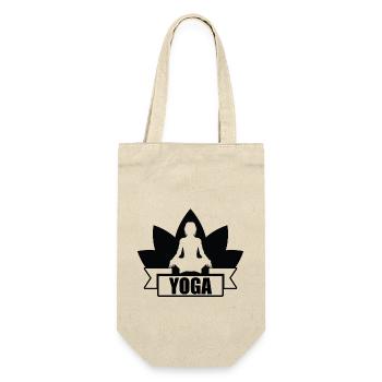 Yoga Meditation Spa Namaste - Gift Bag for Bottles - nature - Front