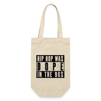 Pure nostalgia – 90s hip-hop classics - Gift Bag for Bottles - nature - Front