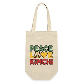 For all kimchi lovers - Gift Bag for Bottles - nature - Front