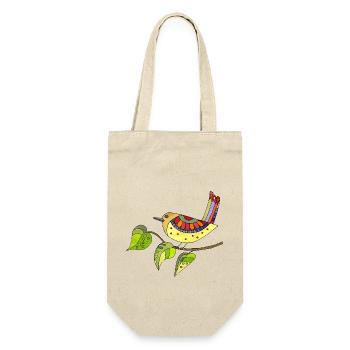 Colorful bird - Gift Bag for Bottles - nature - Front