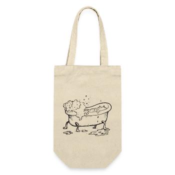 Bubble Bath Day - Gift Bag for Bottles - nature - Front