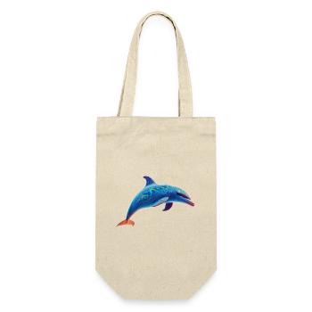 Neon Dolphin - Sac à bouteille - nature - Devant