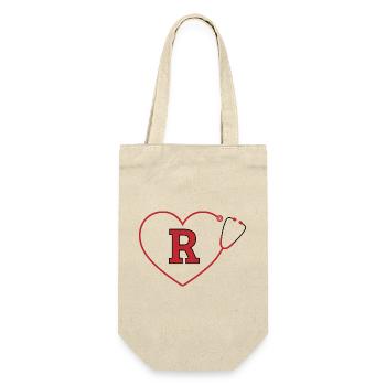 Letter r stethoscope - Gift Bag for Bottles - nature - Front