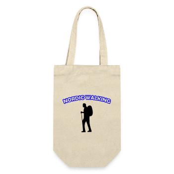Walking Nordic - Gift Bag for Bottles - nature - Front