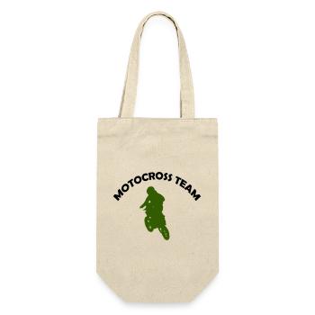 Motocross Racing Team - Gift Bag for Bottles - nature - Front