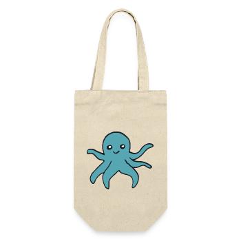 Pieuvre turquoise - Sac à bouteille - nature - Devant
