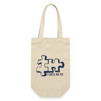 Puzzle pieces - Gift Bag for Bottles - nature - Front
