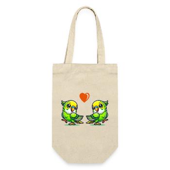 L’amour des perruches - Sac à bouteille - nature - Devant