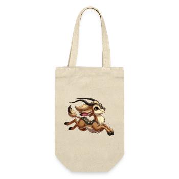 Fille antilope courant - Sac à bouteille - nature - Devant