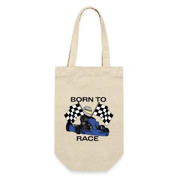 Born to Race - Gift Bag for Bottles - nature - Front