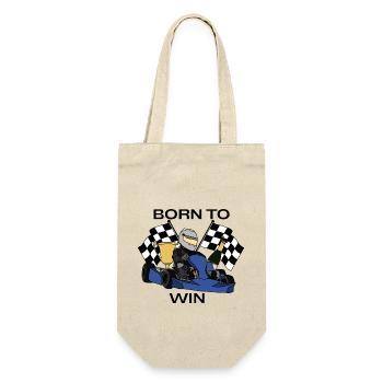 Born to Win - Gift Bag for Bottles - nature - Front
