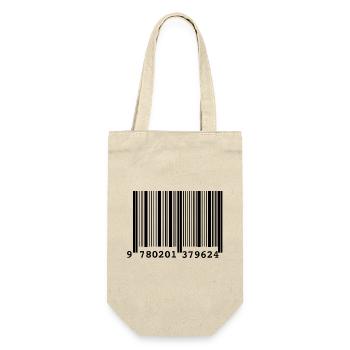 Code Barre Style - Sac à bouteille - nature - Devant
