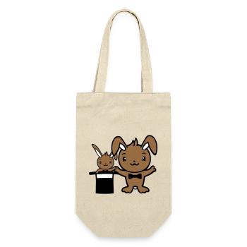 Bunny Wizard Chapeau Haut de forme Enfant 2 Bébé Sorcier Mignon - Sac à bouteille - nature - Devant