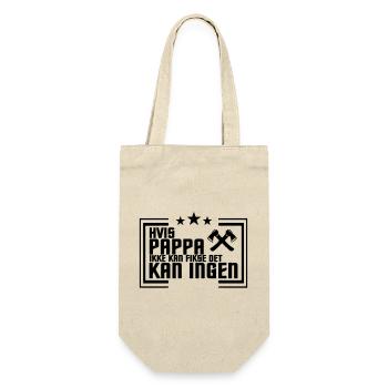 If dad can't fix it, no one can. - Gift Bag for Bottles - nature - Front