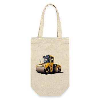 Road roller - Gift Bag for Bottles - nature - Front