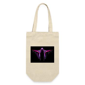 Cyber tribal color artwork - Gift Bag for Bottles - nature - Front