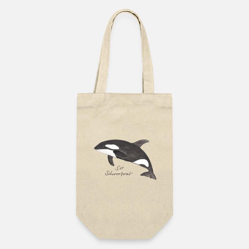 Épaulard comme aquarelle - Sac à bouteille - nature