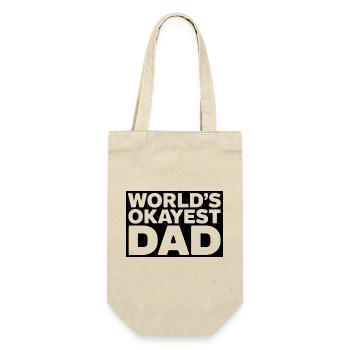 Le papa le plus discret du monde - Sac à bouteille - nature - Devant