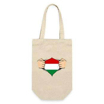 Hungary Flag Design - Gift Bag for Bottles - nature - Front