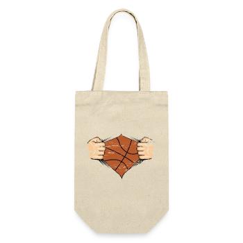 Basketball Design utilisé - Sac à bouteille - nature - Devant