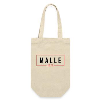 Malle 2025 - Gift Bag for Bottles - nature - Front
