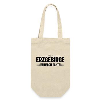 Erzgebirge einfach echt - Geschenkbeutel für Flaschen - Natur - Vorne