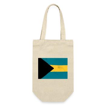 Flag of the Bahamas – Tropical National Symbol - Gift Bag for Bottles - nature - Front