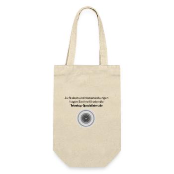 Astronomy Risks Side Effects Telescope - Gift Bag for Bottles - nature - Front