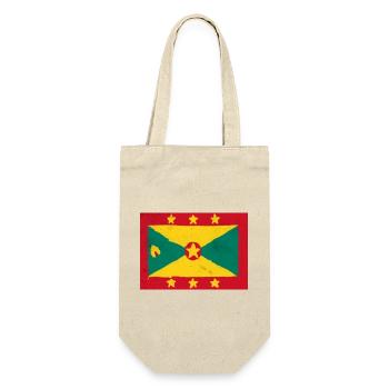 Drapeau de Grenade – Île colorée - Sac à bouteille - nature - Devant