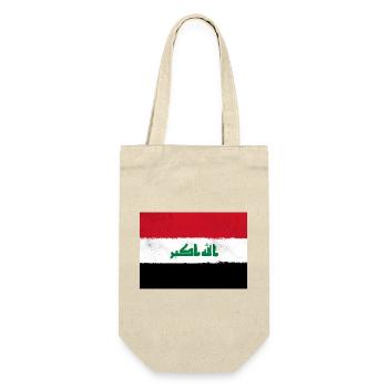Flag of Iraq - Gift Bag for Bottles - nature - Front