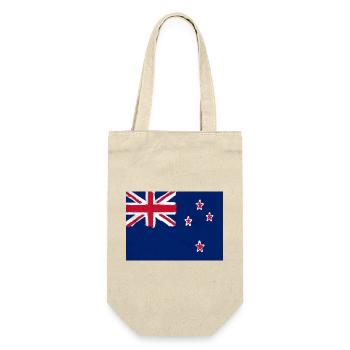 Flag of New Zealand - Gift Bag for Bottles - nature - Front