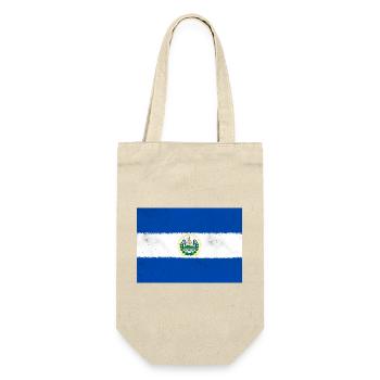 Flag of El Salvador - Gift Bag for Bottles - nature - Front