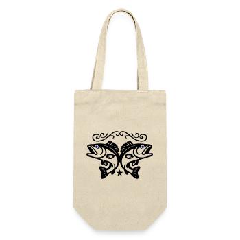 Pisces icon - Gift Bag for Bottles - nature - Front