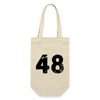 48 - Gift Bag for Bottles - nature - Front